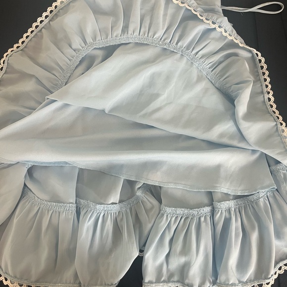 LUCY IN THE SKY BLUE BABYDOLL DRESS - Picture 4 of 7